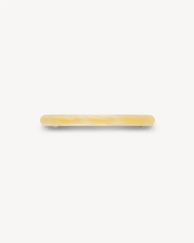 Slim Paris Barrette in Citrine sold by Machete