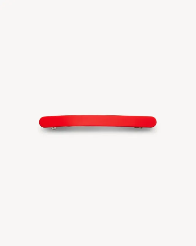 Slim Paris Barrette in Ruby sold by Machete