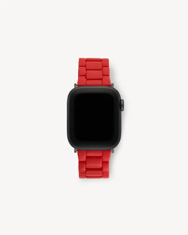Apple Watch Band in Ruby sold by Machete