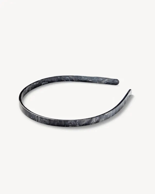 Ultralight Thin Headband in Obsidian sold by Machete