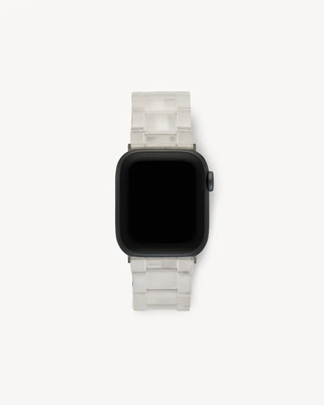 Apple Watch Band in Clear Matte sold by Machete