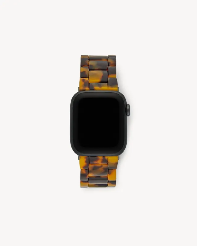 Apple Watch Band in Classic Tortoise Matte sold by Machete