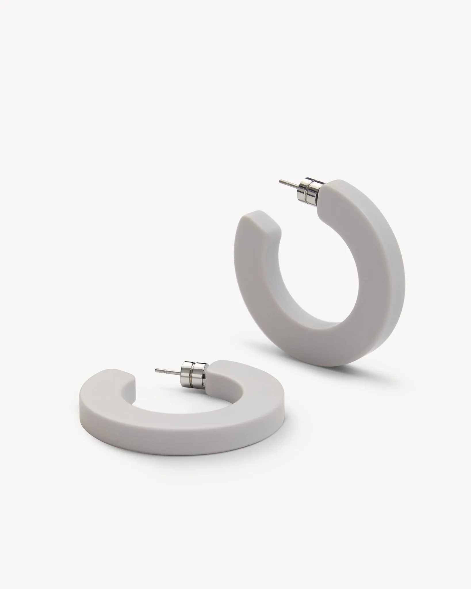 Kate Hoops in Light Grey Matte sold by Machete product image thumbnail 4