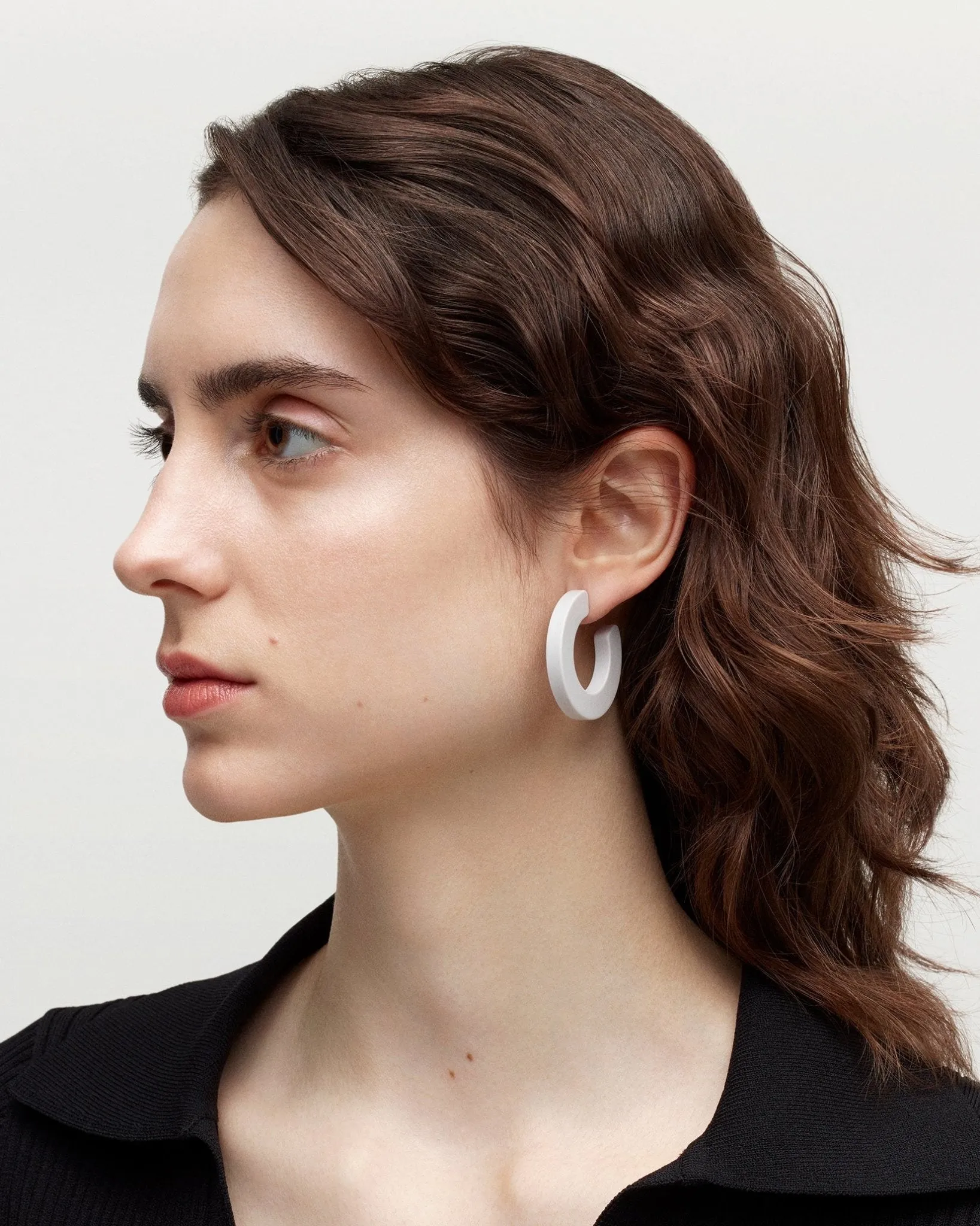 Kate Hoops in Light Grey Matte sold by Machete product image thumbnail 2