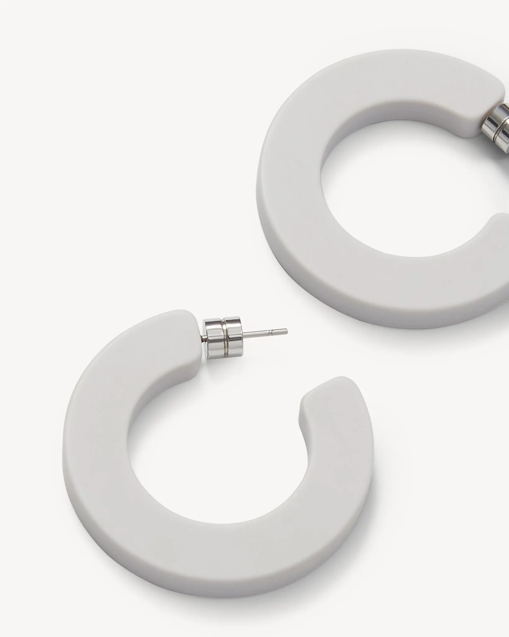 Kate Hoops in Light Grey Matte sold by Machete product image thumbnail 3