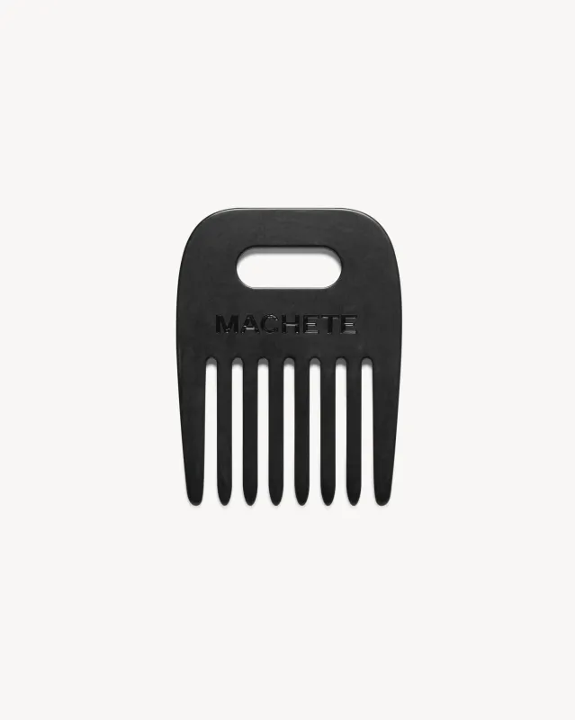 No. 4 Comb in Black Matte sold by Machete