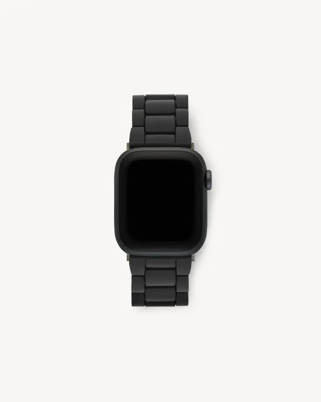 Apple Watch Band in Black Matte sold by Machete