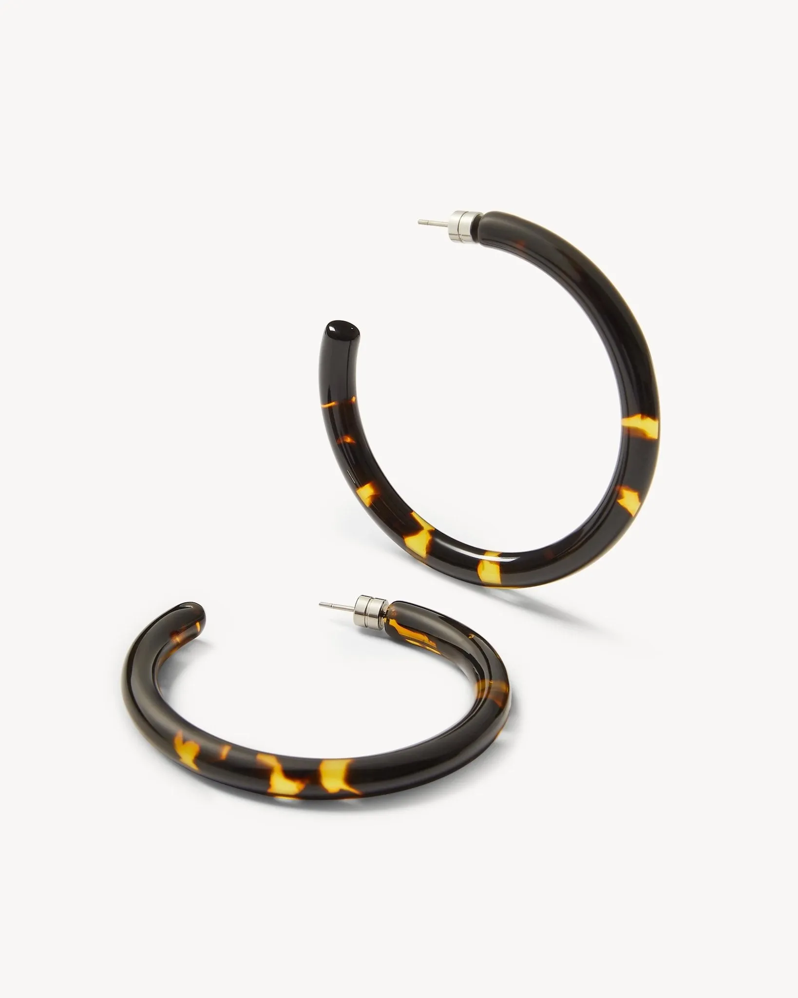 Bold Hoops in Dark Tortoise sold by Machete product image thumbnail 3