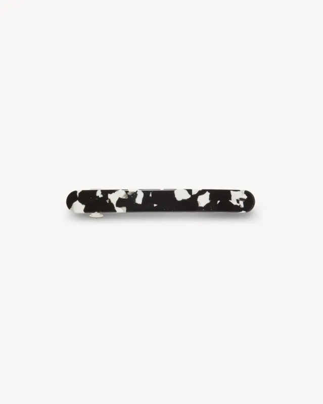Midi Paris Barrette in Noir made by Machete