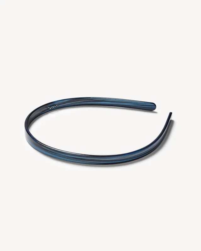 Ultralight Thin Headband in Indigo made by Machete