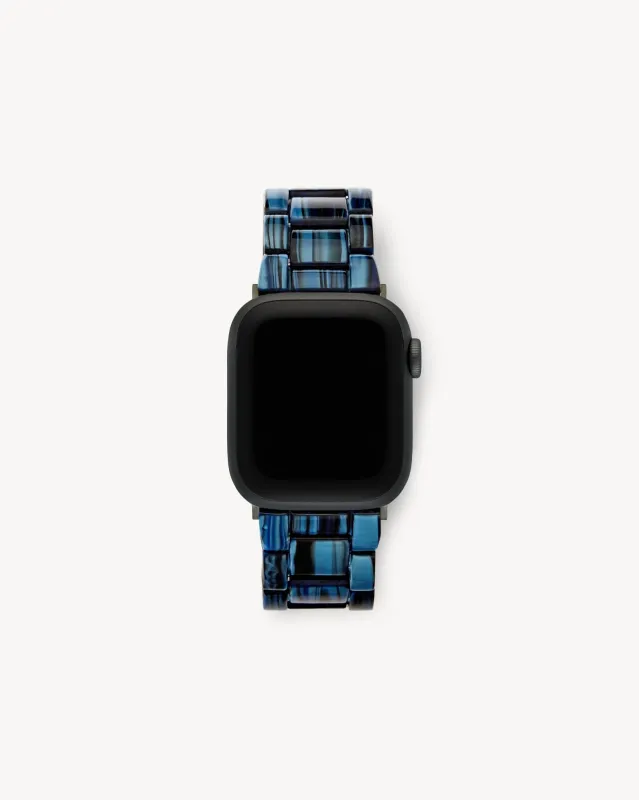 Apple Watch Band in Indigo sold by Machete