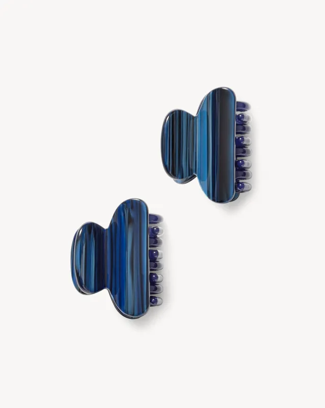 Twin Heirloom Claws in Indigo sold by Machete