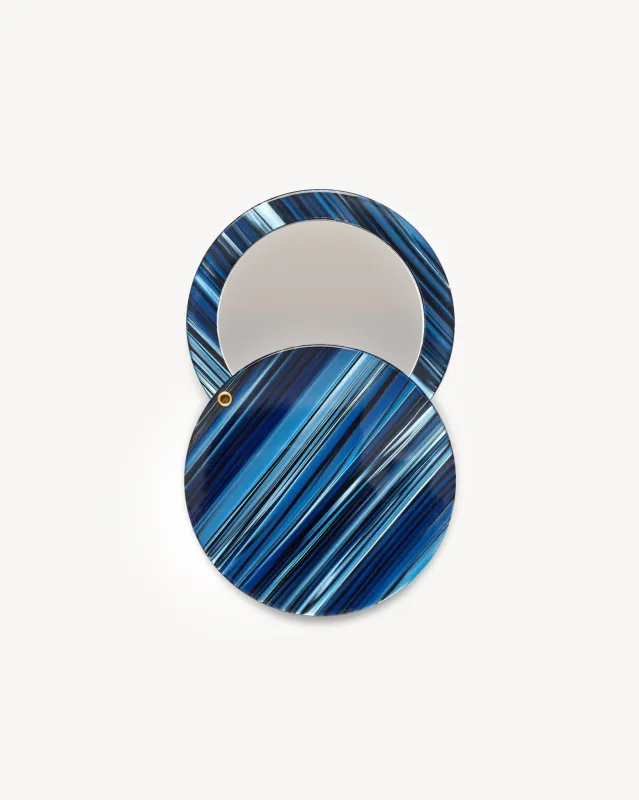 Circle Mirror in Indigo sold by Machete
