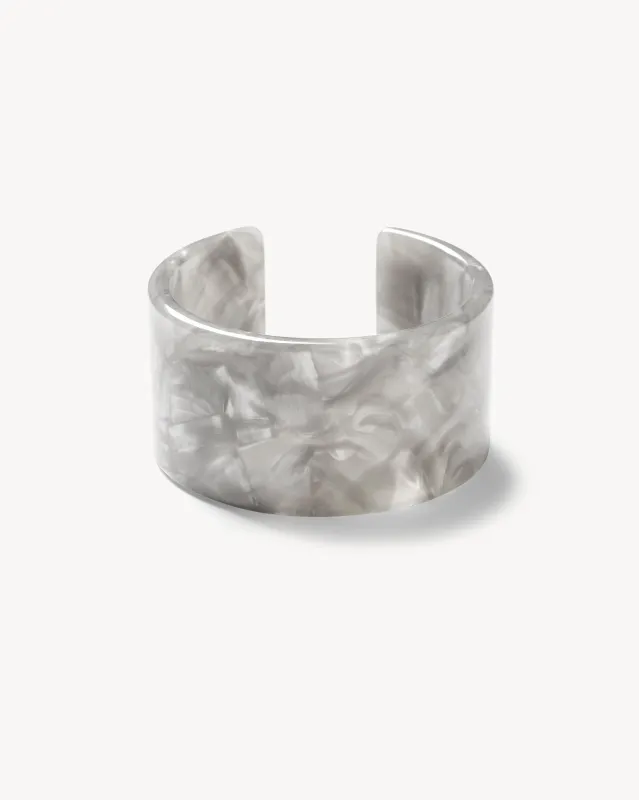 Jumbo Cuff in Grey Shell sold by Machete