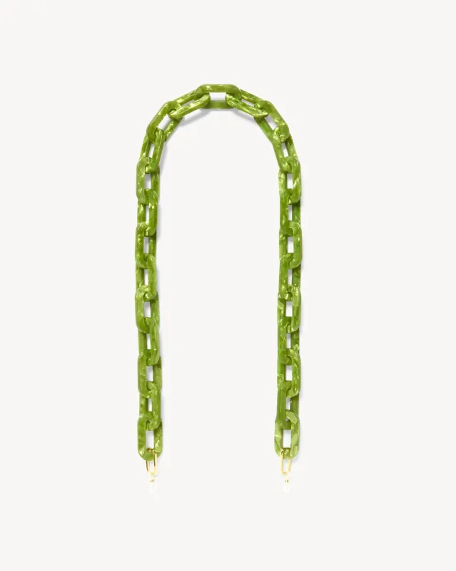 Chunky Sunglass Chain in Pistachio sold by Machete