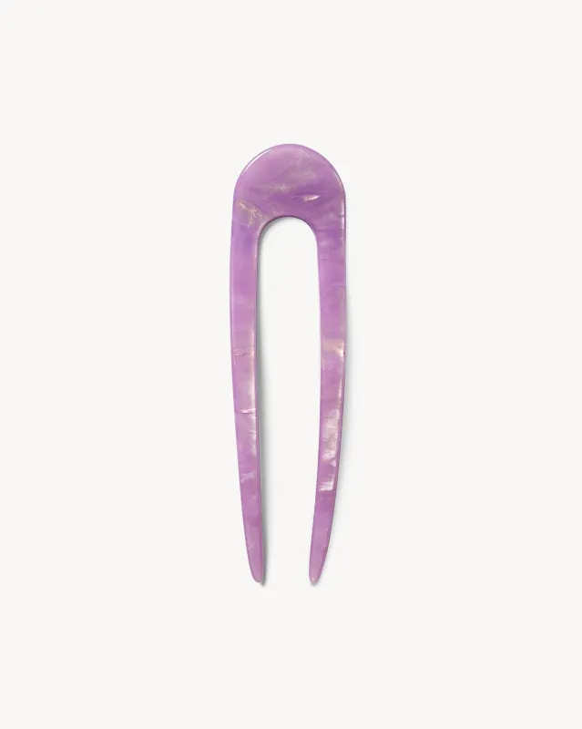 French Hair Pin in Orchid sold by Machete