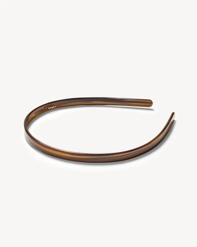 Ultralight Thin Headband in Tiger's Eye sold by Machete