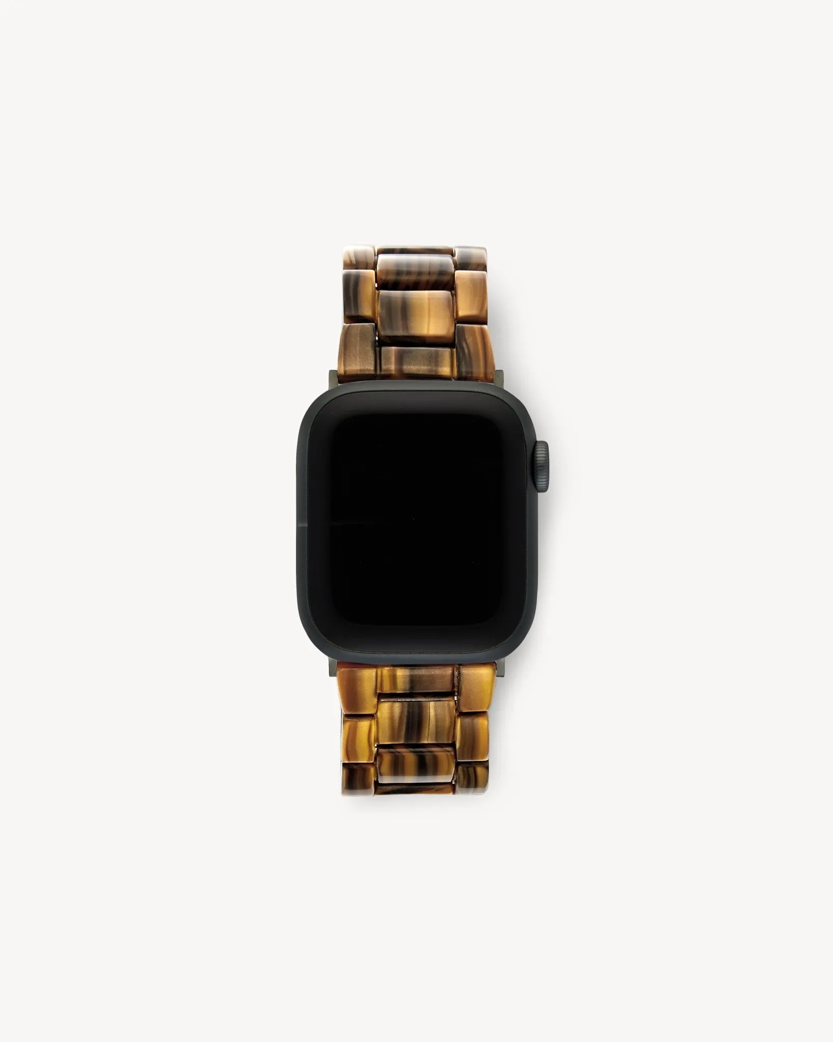 Apple Watch Band in Tiger's Eye sold by Machete
