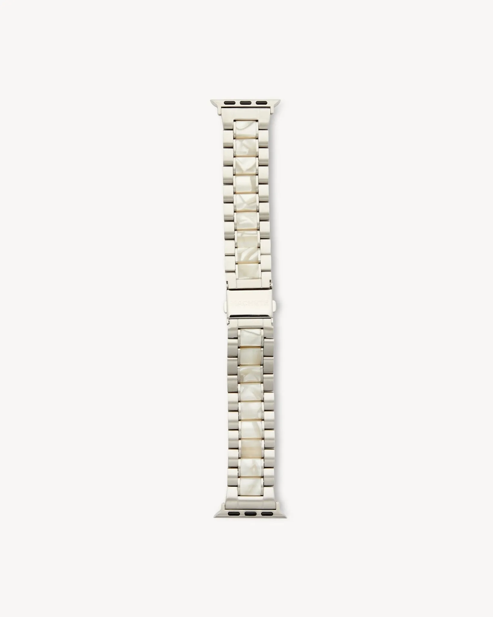 Boyfriend Apple Watch Band in White Shell sold by Machete product image thumbnail 3
