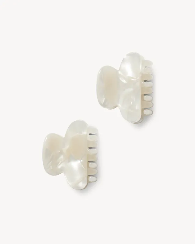 Twin Heirloom Claws in White Shell sold by Machete