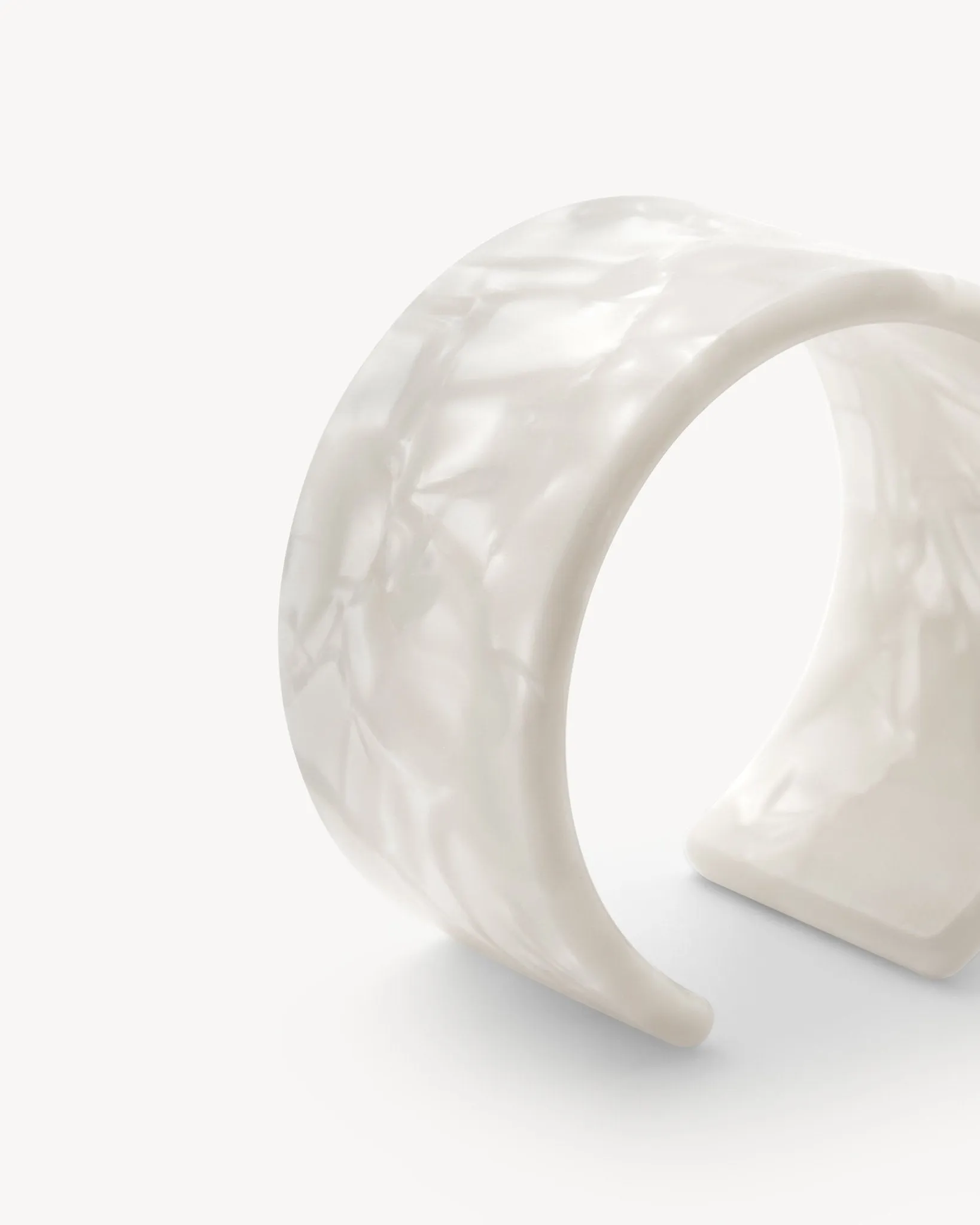 Jumbo Cuff in White Shell sold by Machete product image thumbnail 2