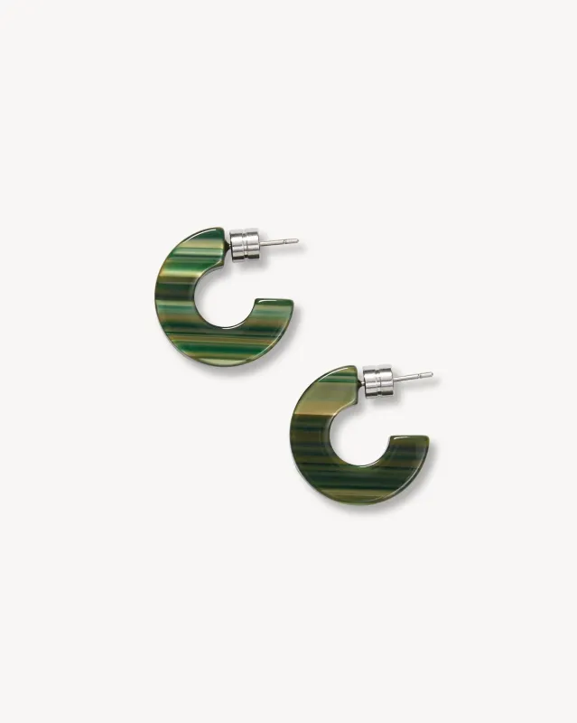 Muse Hoops in Meadow sold by Machete