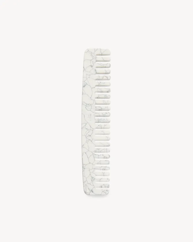 No. 3 Comb in Marble sold by Machete