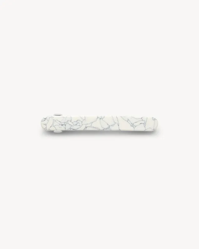 Midi Paris Barrette in Marble sold by Machete