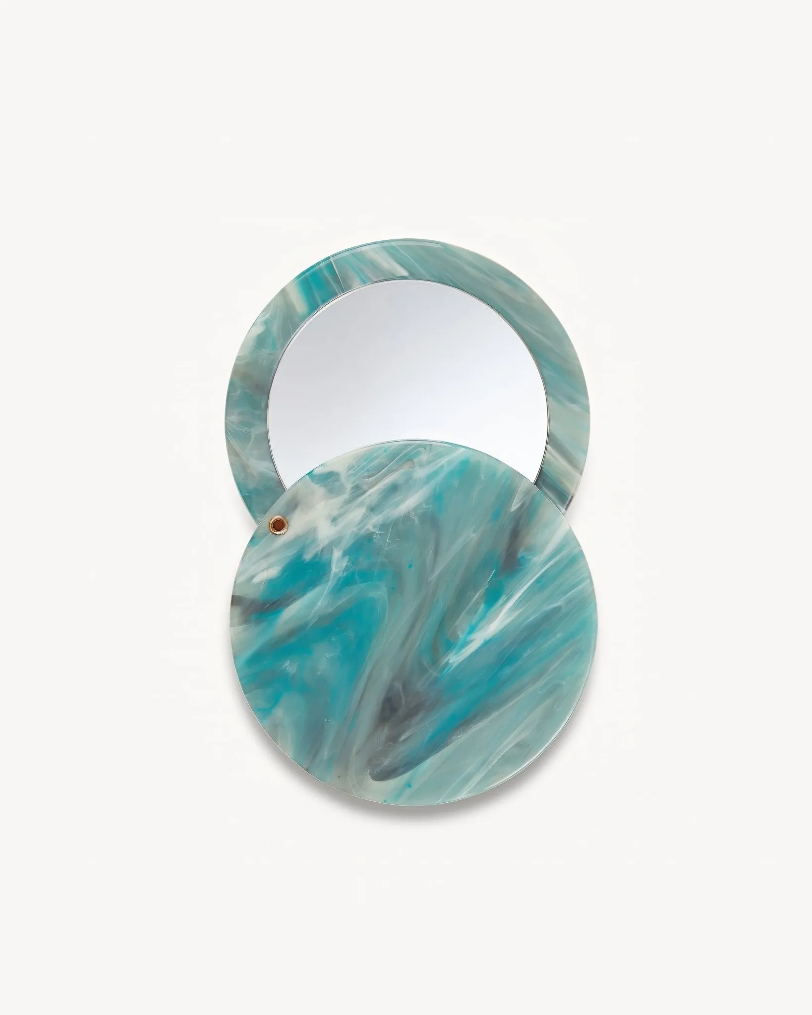 Circle Mirror in Jadeite sold by Machete