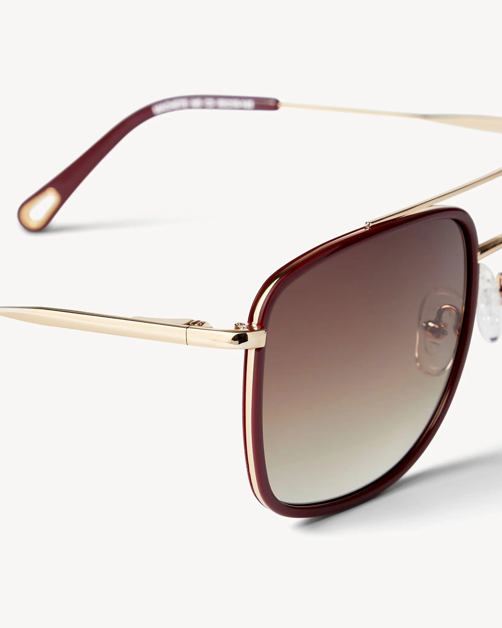 Amelia Sunglasses in Oxblood sold by Machete product image thumbnail 3