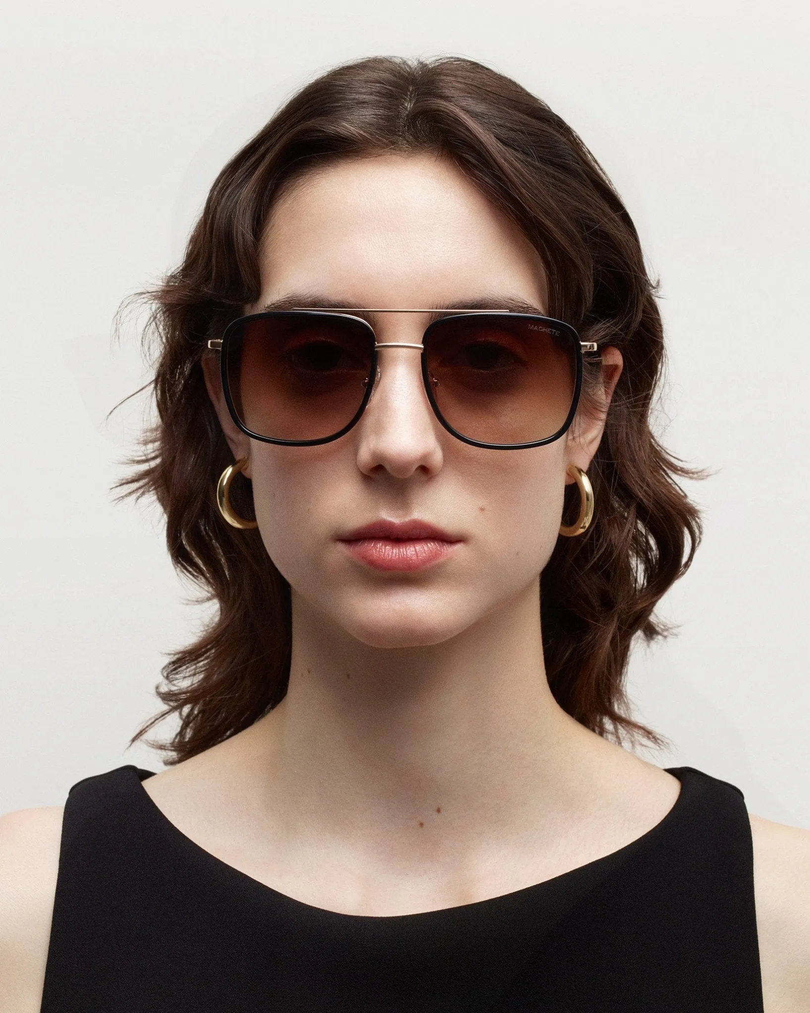 Amelia Sunglasses in Oxblood sold by Machete product image thumbnail 5