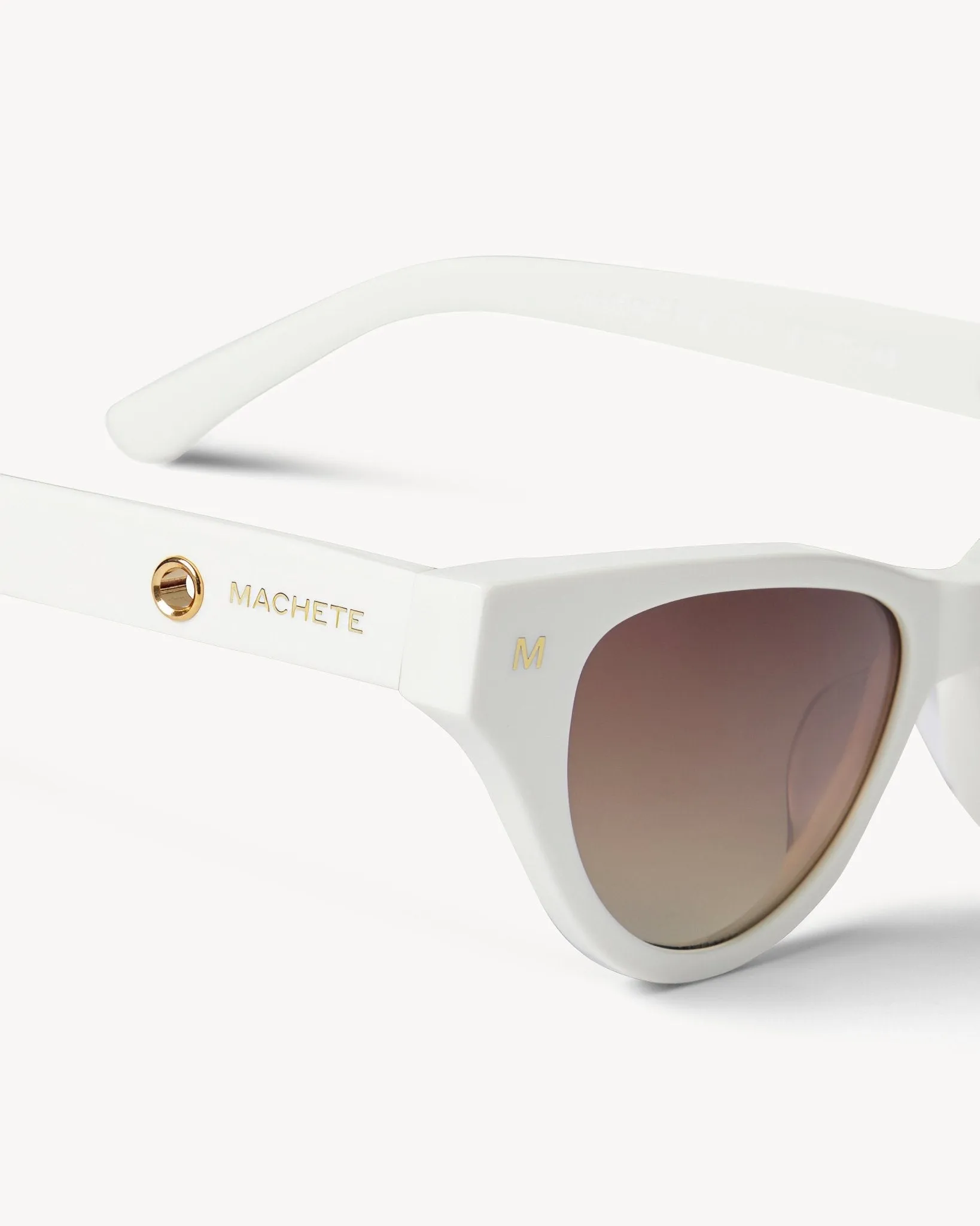 Suzy Sunglasses in White sold by Machete product image thumbnail 2
