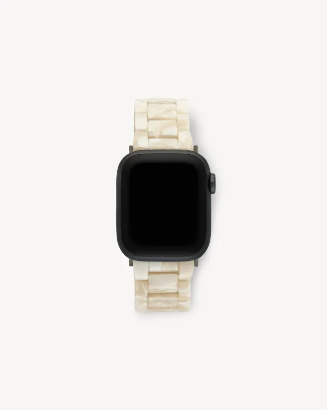 Apple Watch Band in Ivory made by Machete