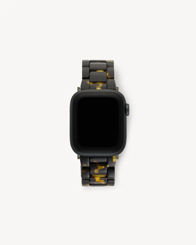 Apple Watch Band in Dark Tortoise sold by Machete
