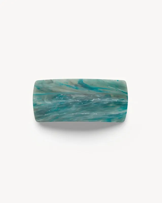 Jumbo Box Barrette in Jadeite sold by Machete