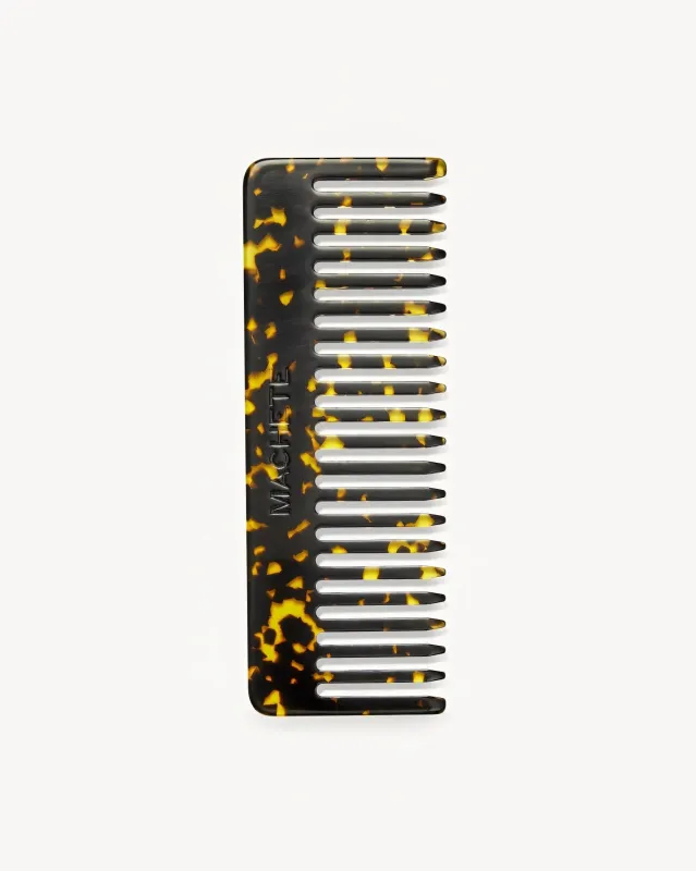 No. 2 Comb in Dark Tortoise sold by Machete