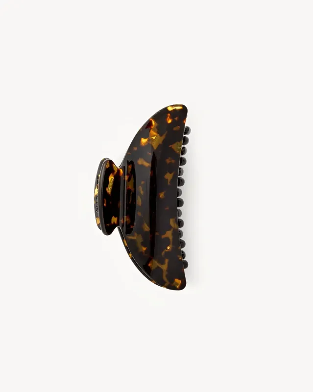 Midi Heirloom Claw in Dark Tortoise sold by Machete