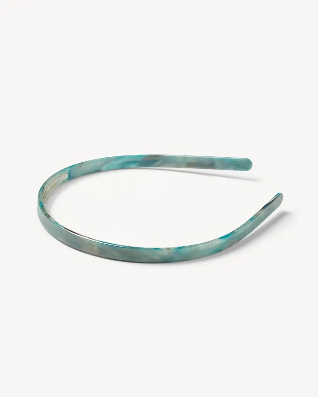 Ultralight Thin Headband in Jadeite sold by Machete