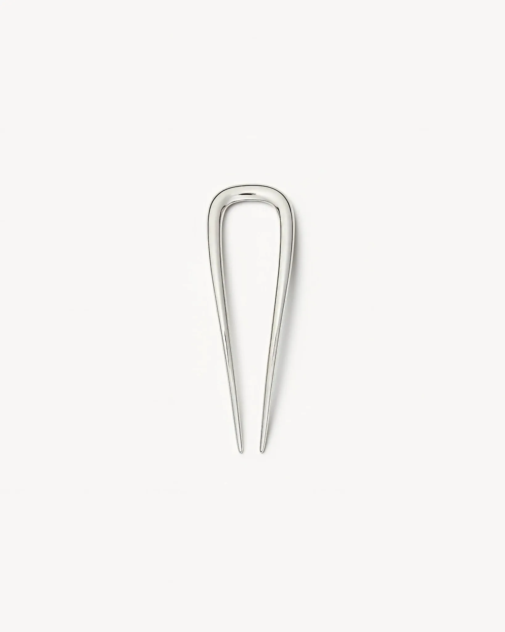 Petite French Hair Pin in Silver sold by Machete