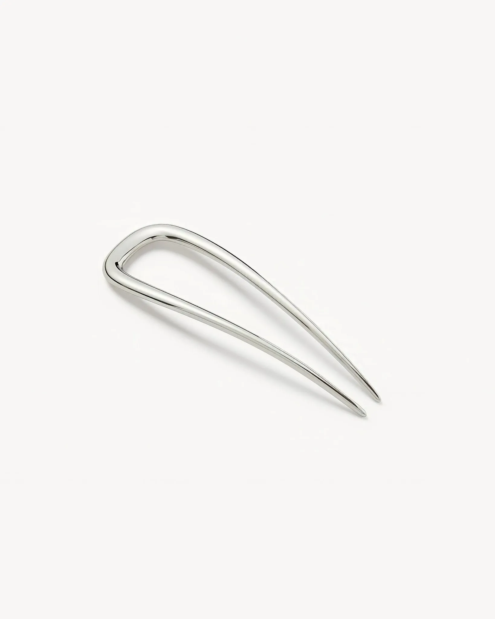 Petite French Hair Pin in Silver sold by Machete product image thumbnail 2