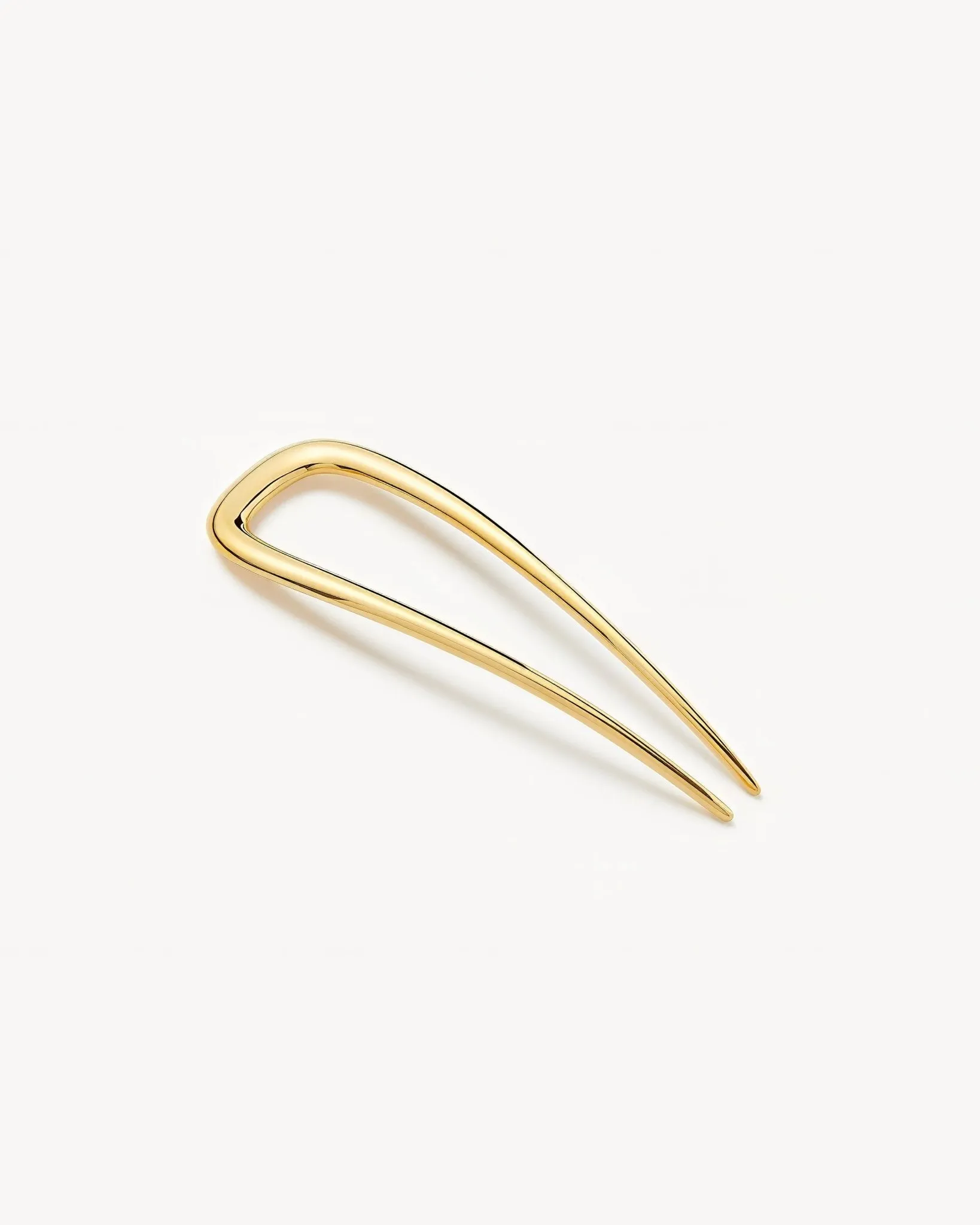 Petite French Hair Pin in Gold sold by Machete product image thumbnail 2