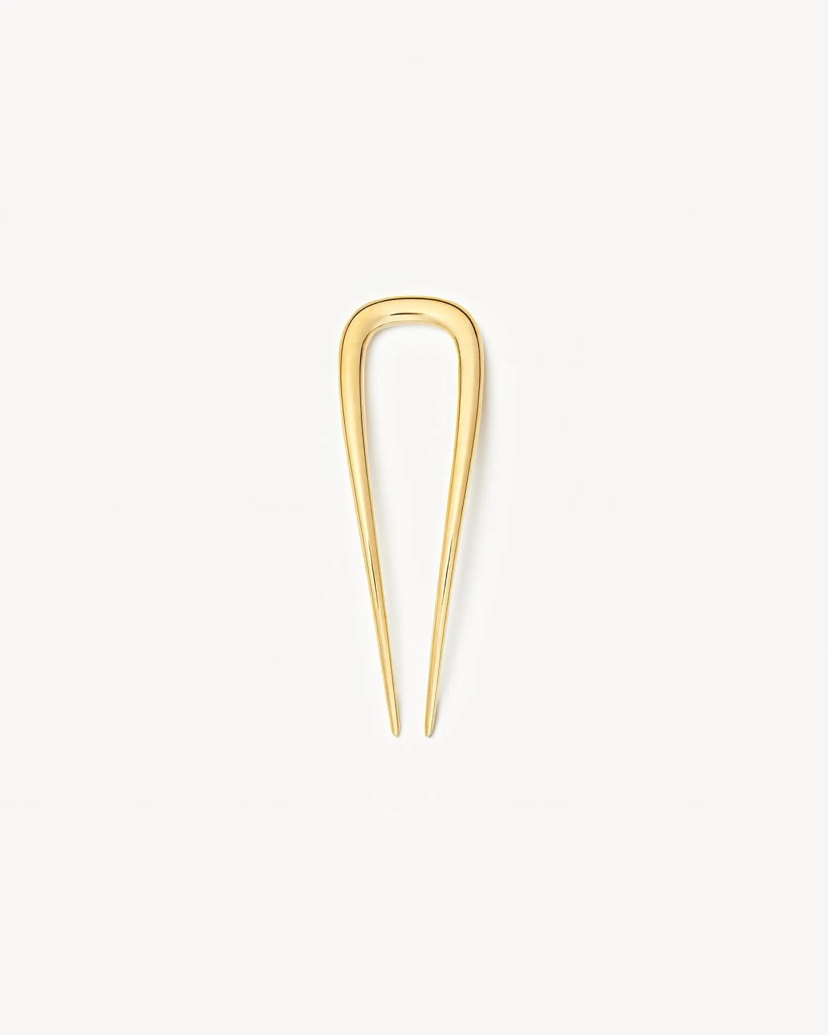 Petite French Hair Pin in Gold sold by Machete
