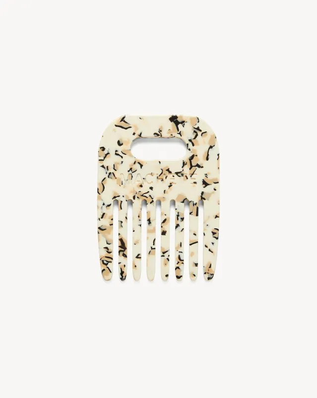 No. 4 Comb in Terrazzo sold by Machete