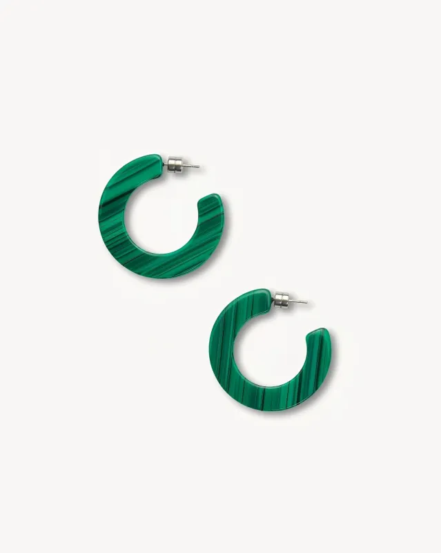 Kate Hoops in Malachite sold by Machete