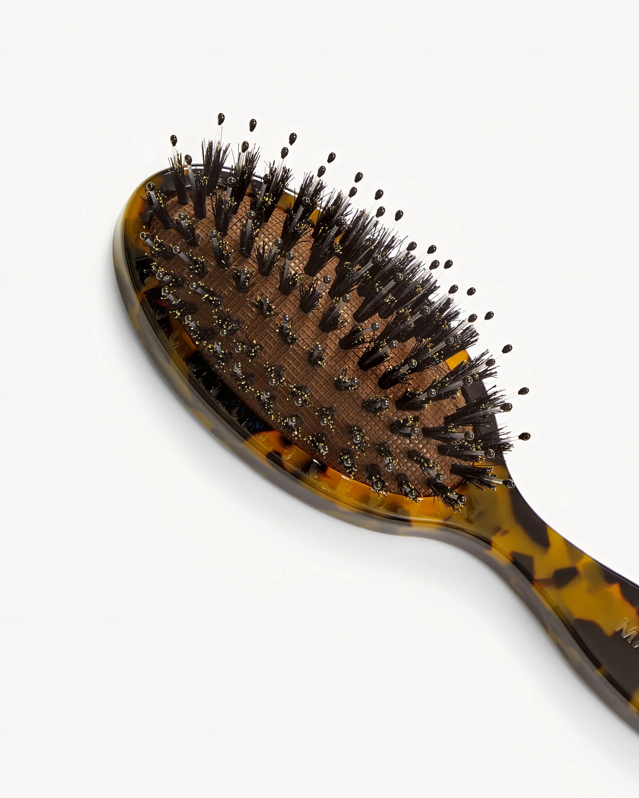 Travel Hair Brush in Classic Tortoise sold by Machete product image thumbnail 2