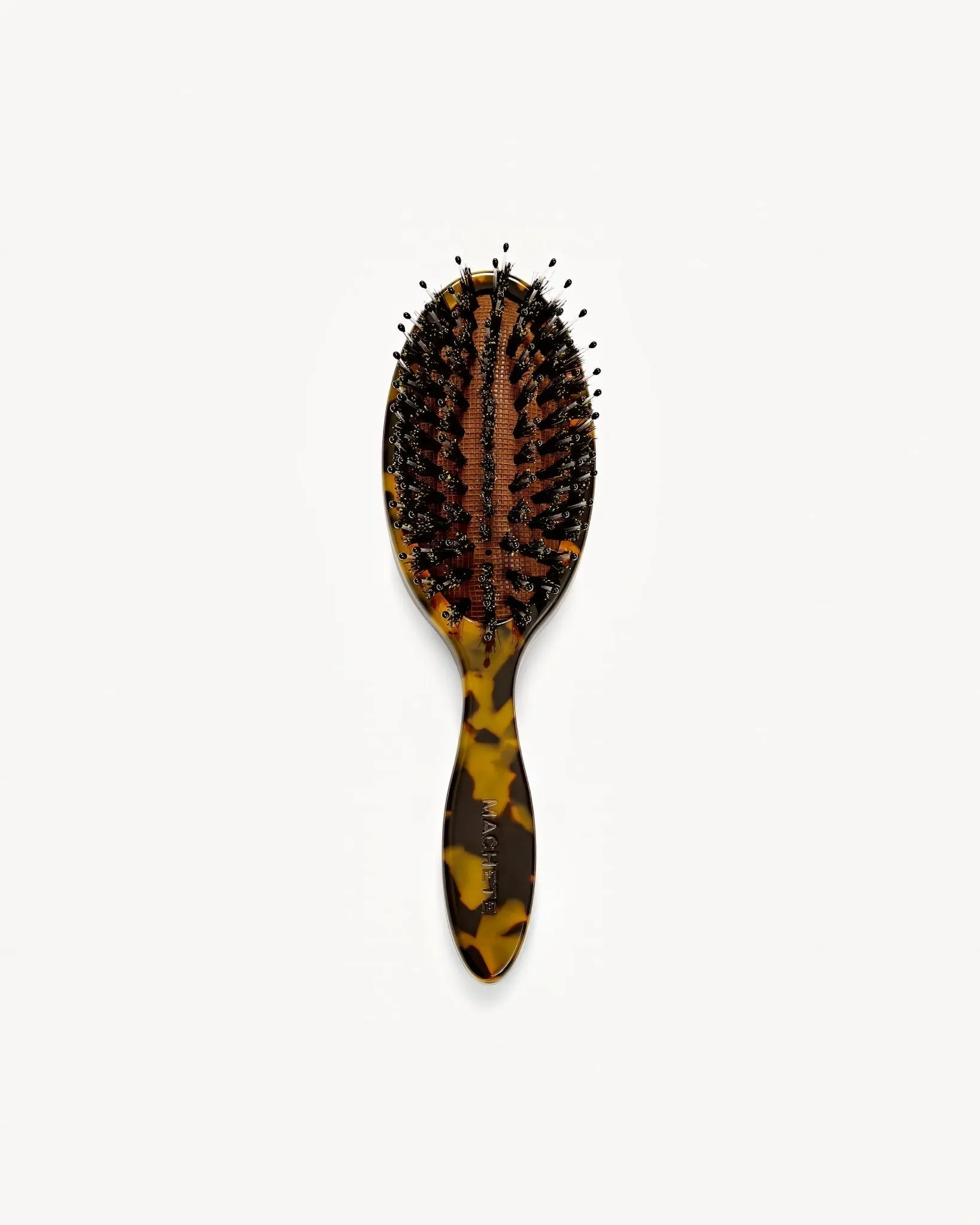 Travel Hair Brush in Classic Tortoise sold by Machete