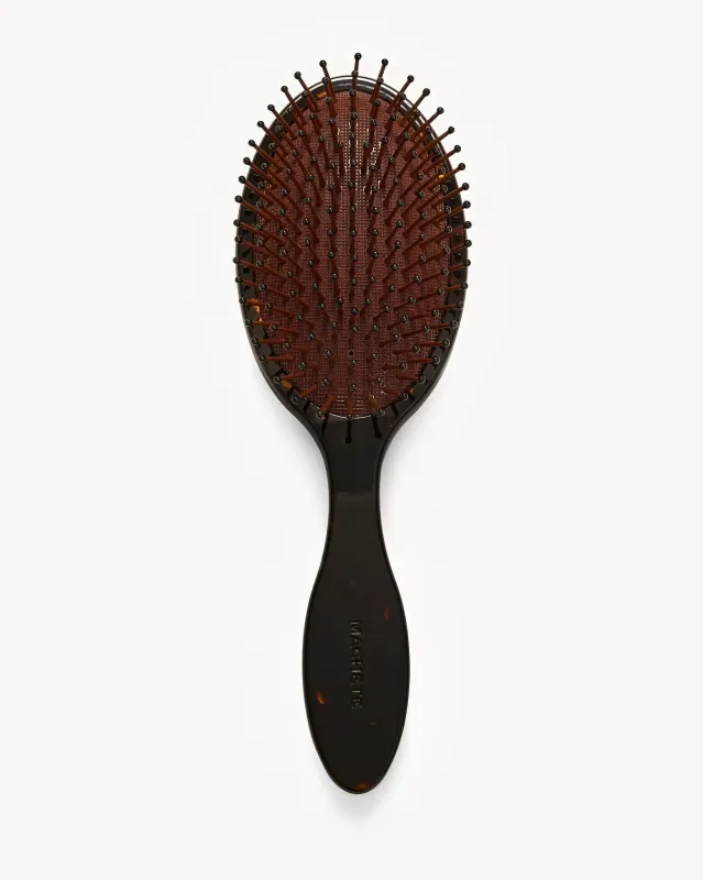 Grande Detangling Hair Brush in Dark Tortoise sold by Machete