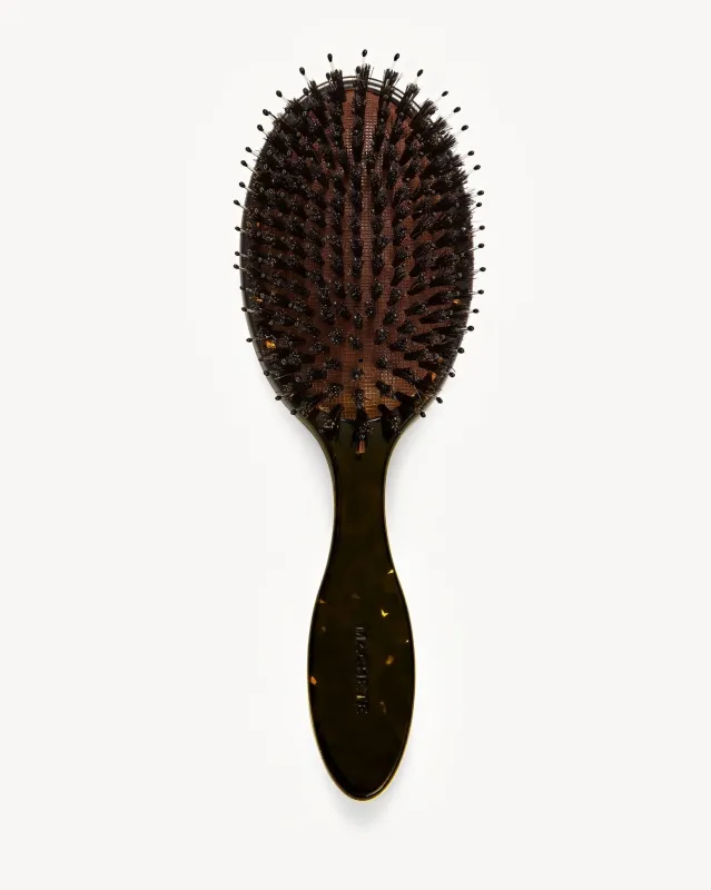 Grande Hair Brush in Dark Tortoise sold by Machete