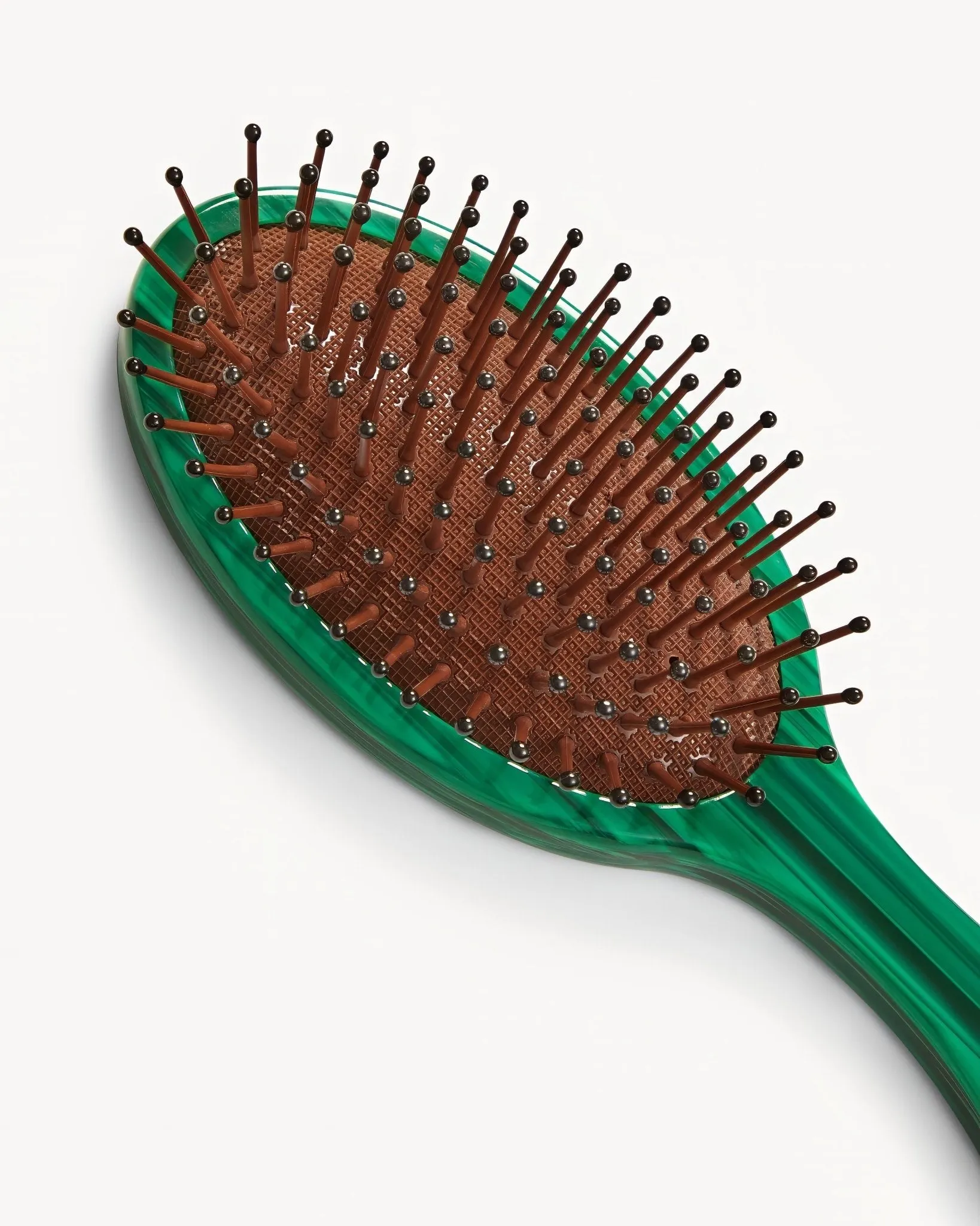 Everyday Detangling Hair Brush in Malachite sold by Machete product image thumbnail 2