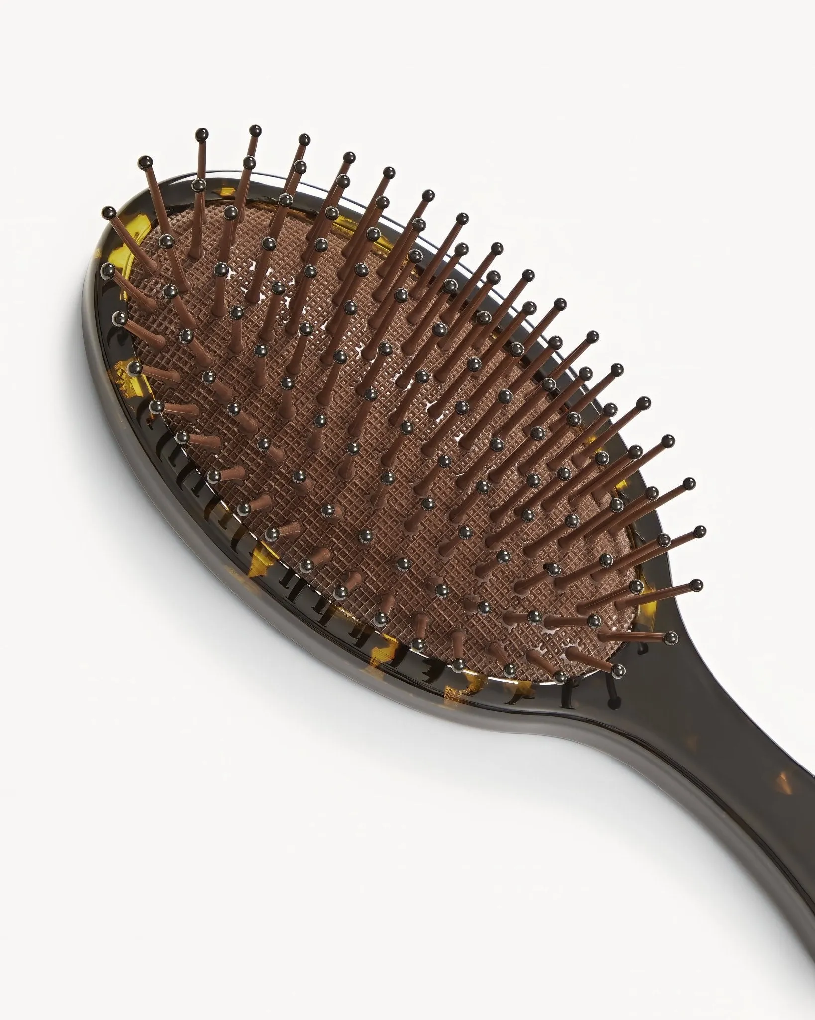 Everyday Detangling Hair Brush in Dark Tortoise sold by Machete product image thumbnail 3